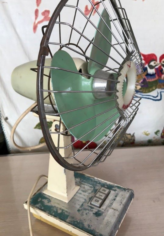 70年代海鸥台式电风扇