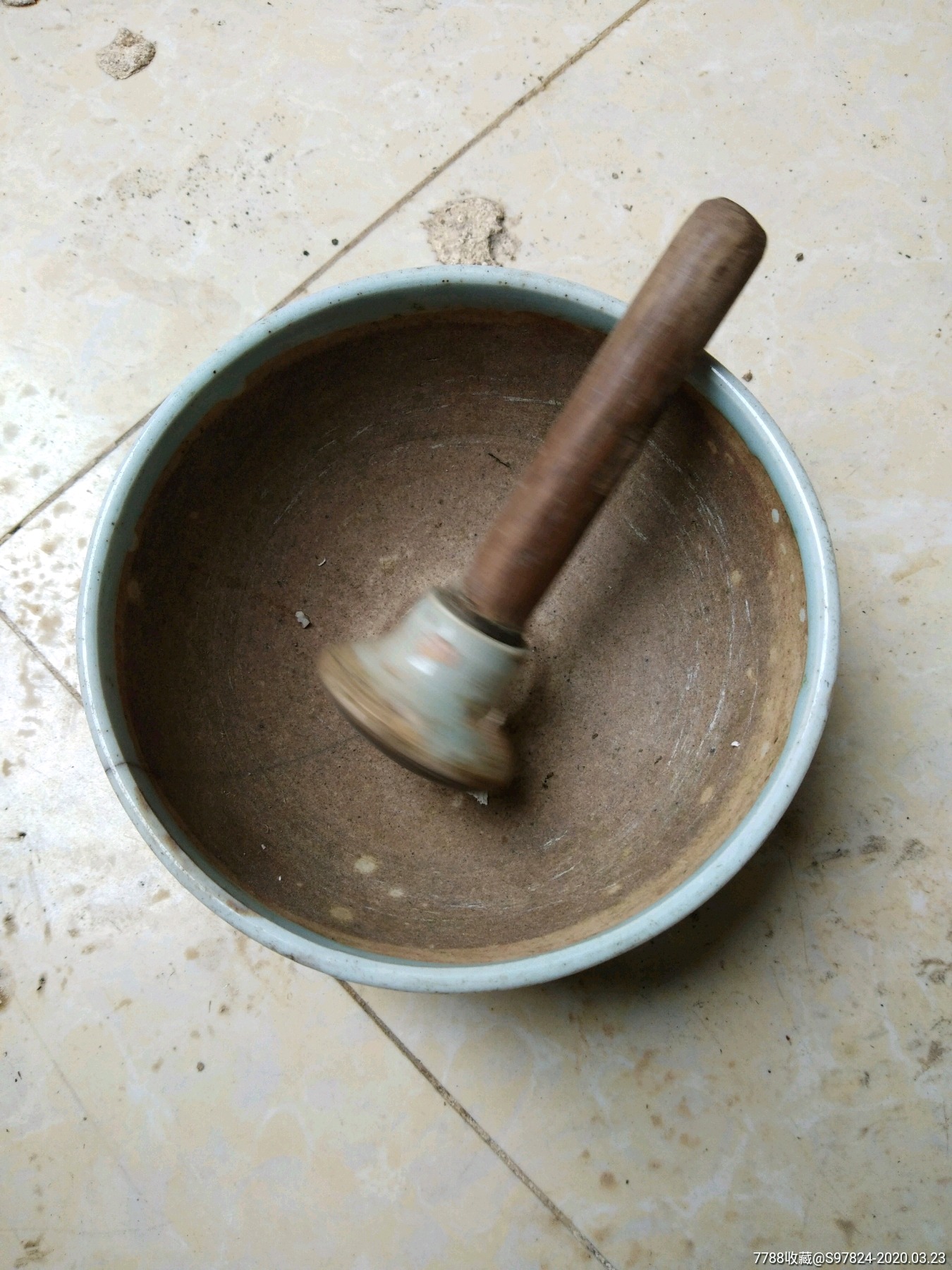 中医药方药碗研磨碗