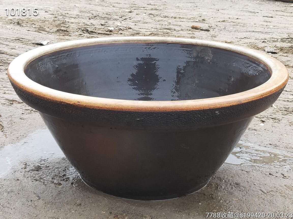 民国时期大户人家用的大和面缸盆,保存完整,全品包老!