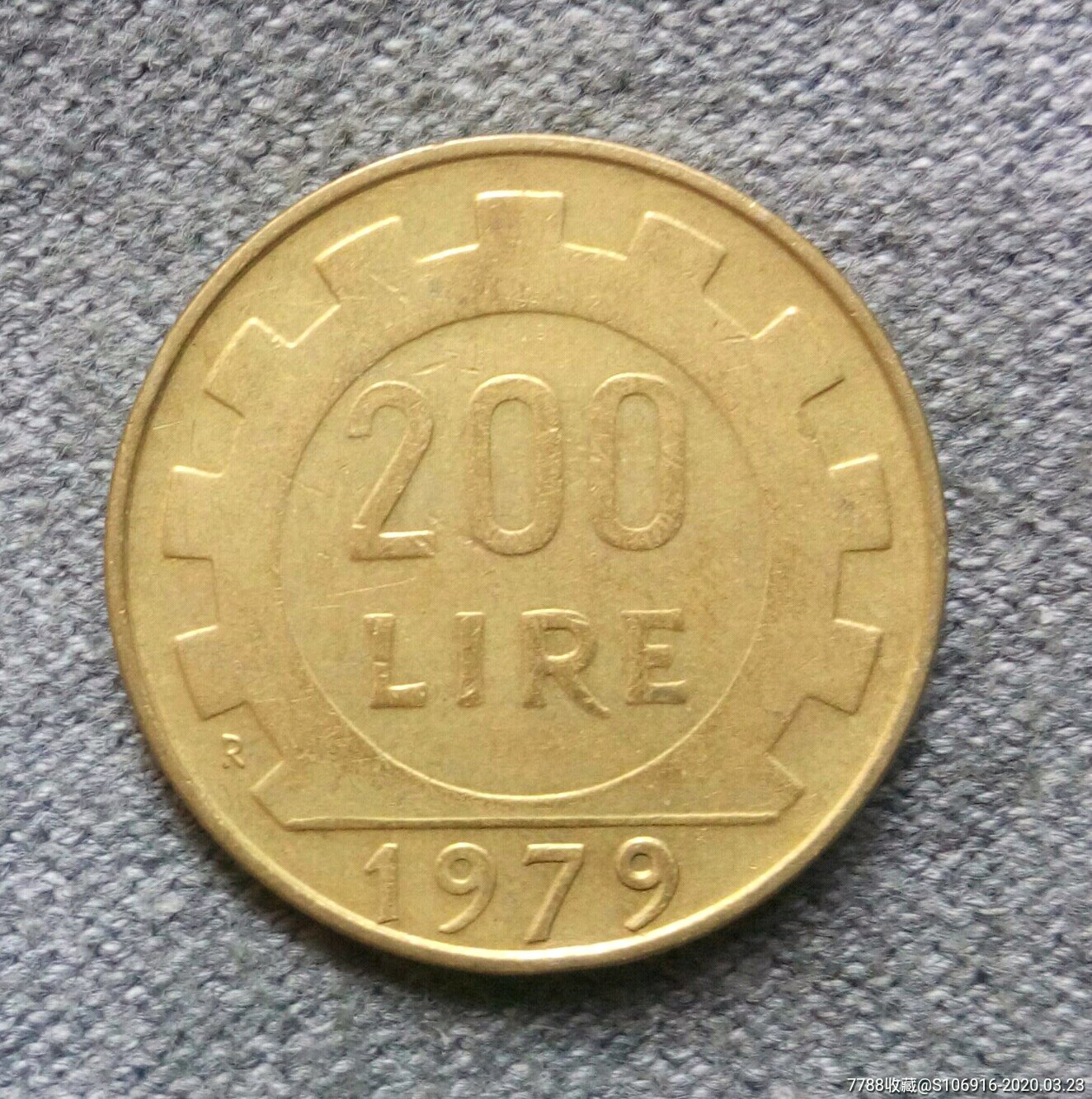 1979年意大利200里拉-外国钱币-7788收藏__收藏热线