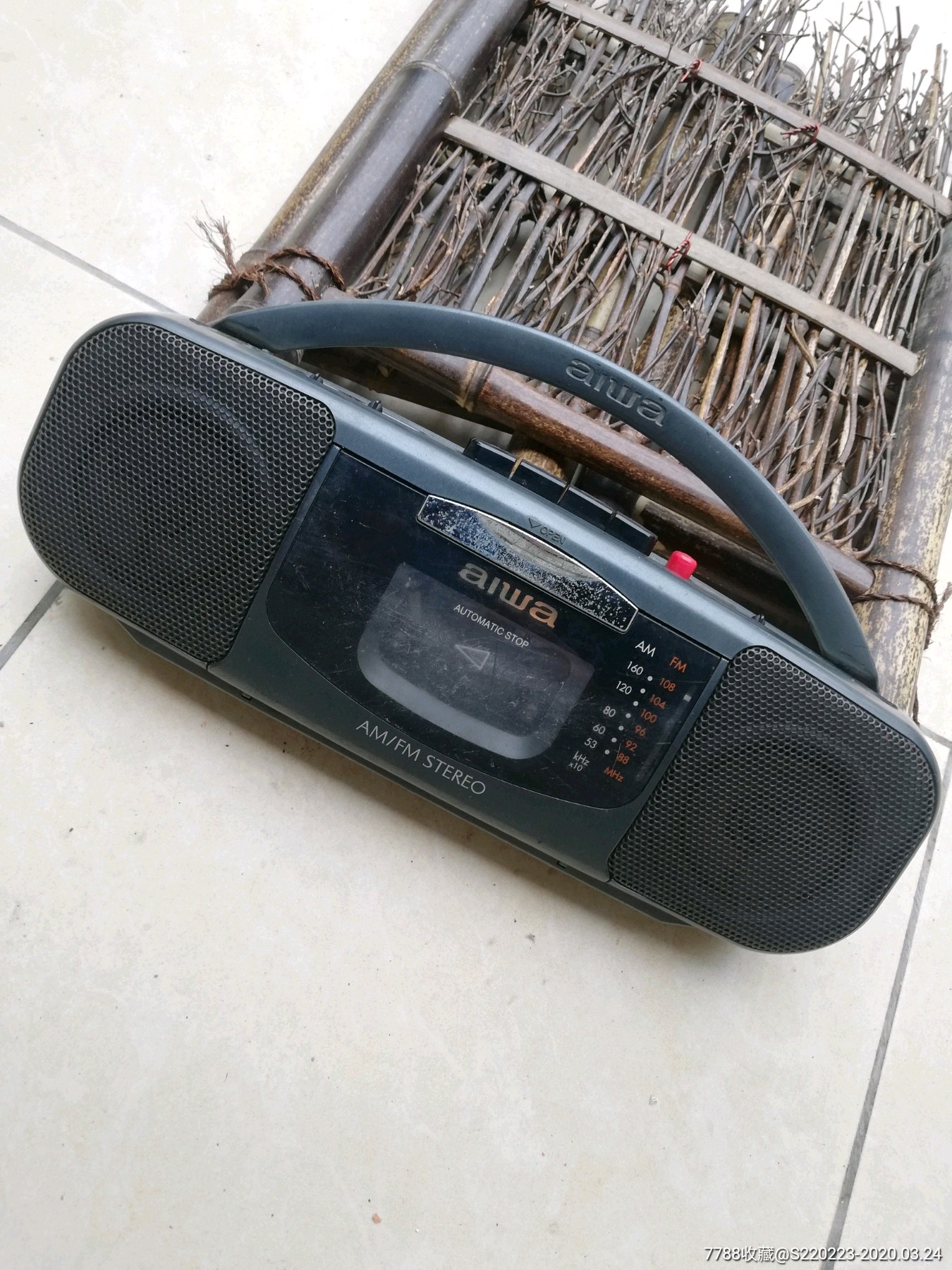 日本爱华牌收录机