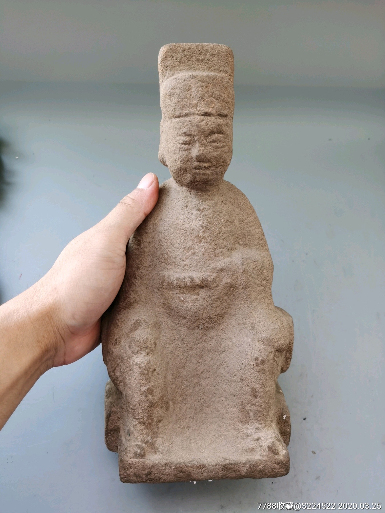 明代文官石人像