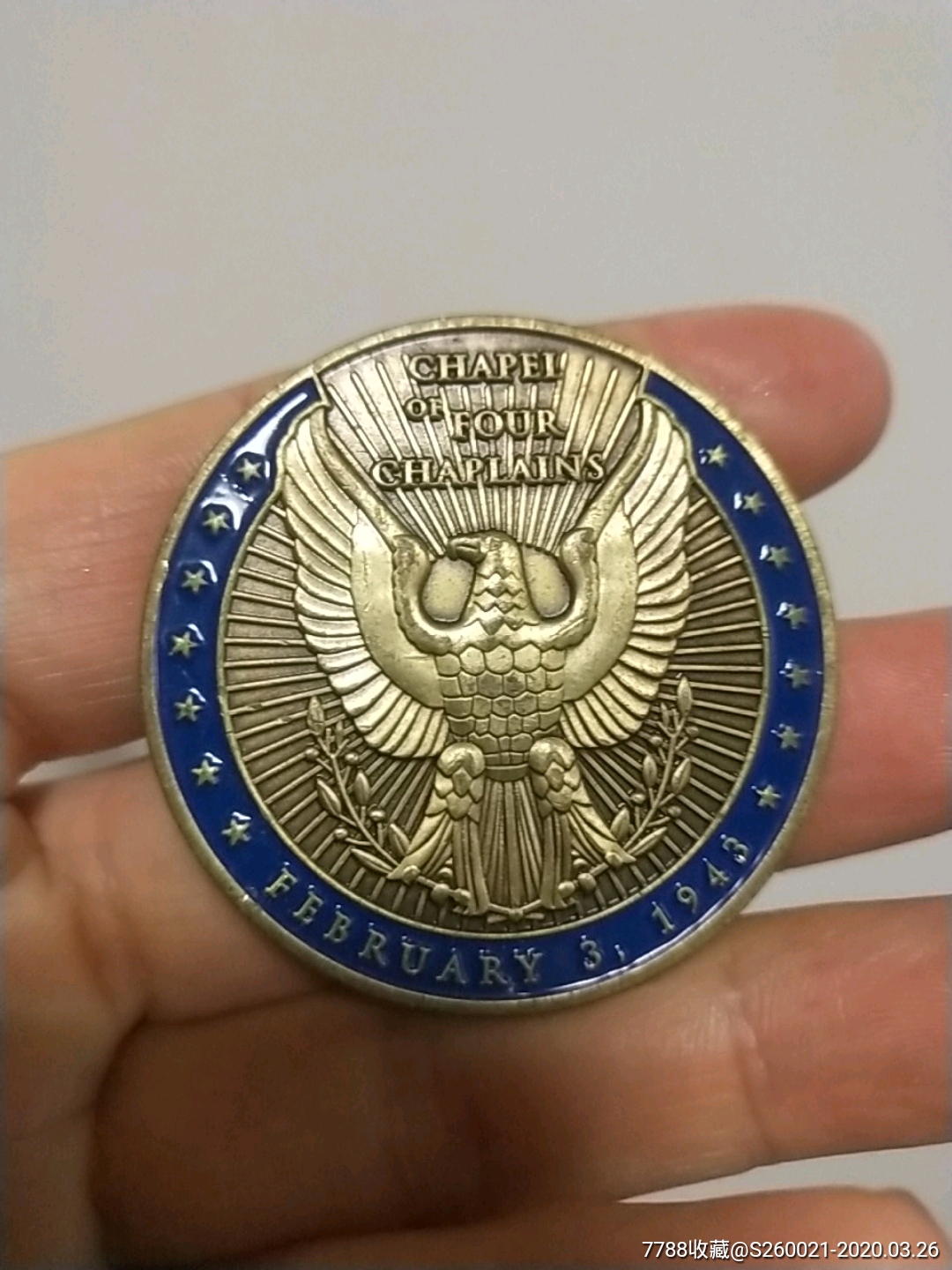 美国老鹰将领纪念章_外国徽章_如意海华【7788收藏__收藏热线】