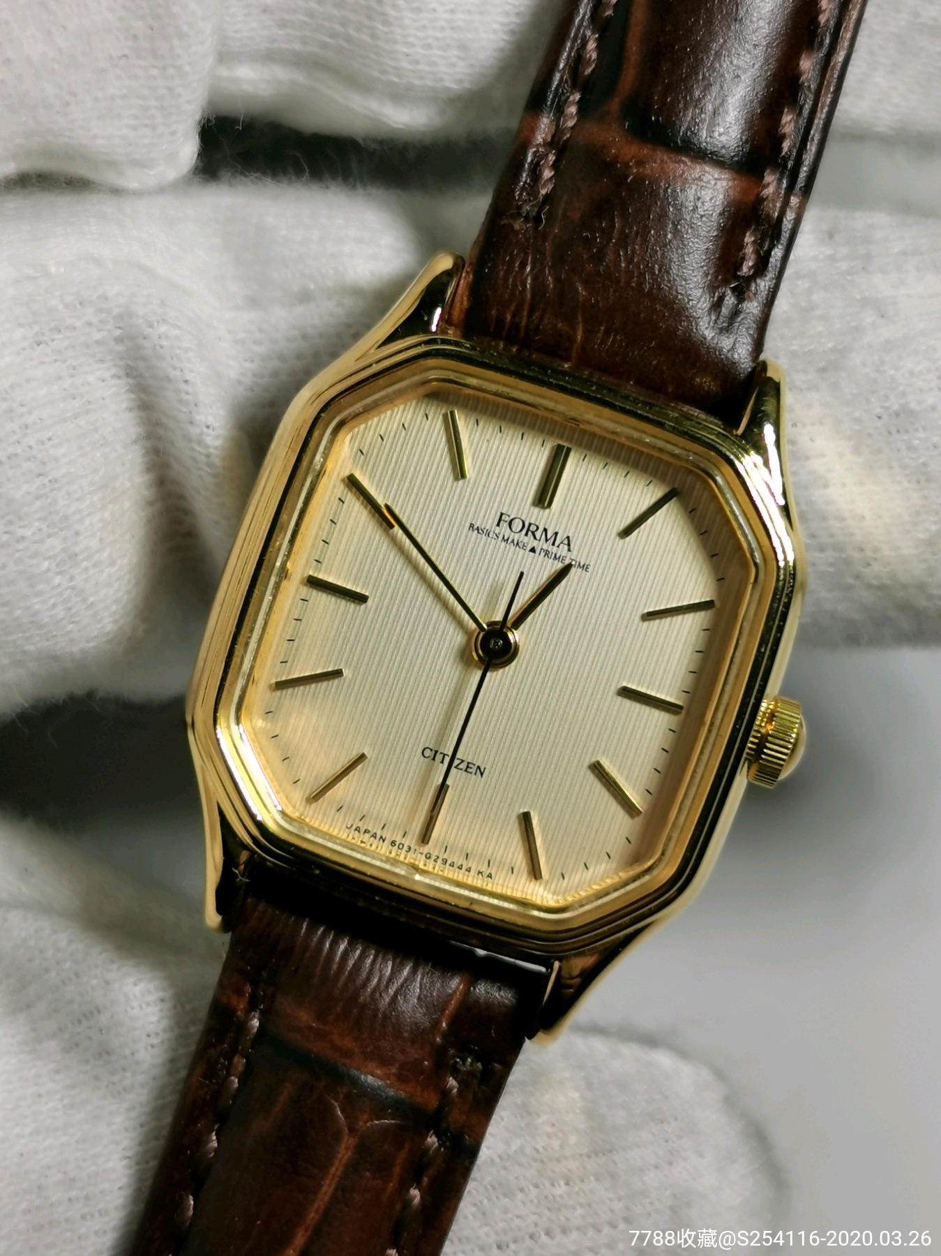 日本原装正品西铁城citizen石英女表forma系列表盘22*23mm厚7mm