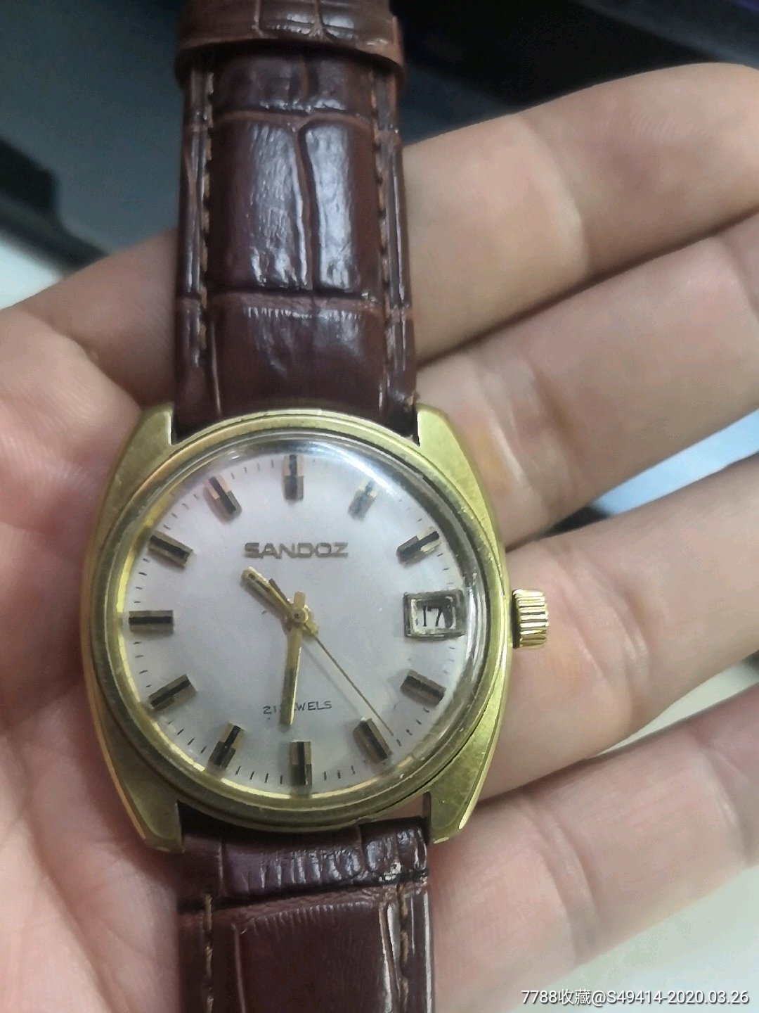 包金三度士自动男表-手表/腕表-7788收藏__收藏热线