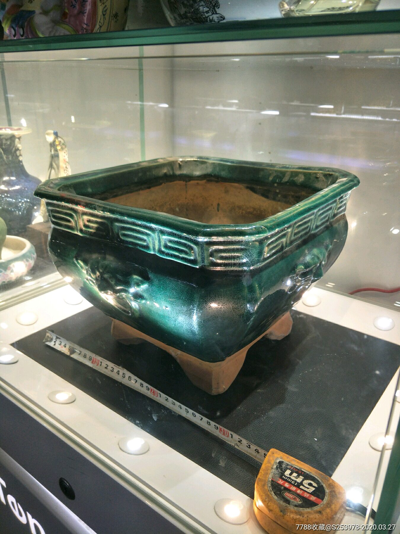 独一无二的藏品.独一无二的四兽耳四环.可做博物馆藏