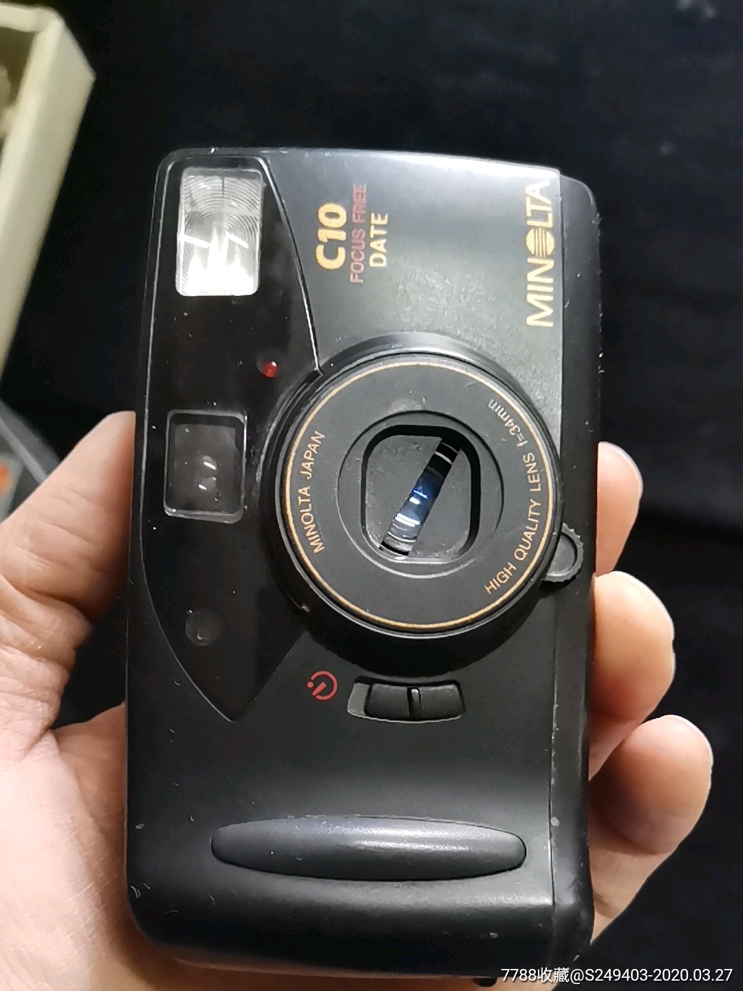 美能达相机c10不知好坏当配件卖傻瓜胶卷相机1265厘米