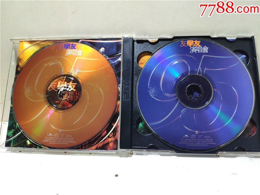 张学友95友学友演唱会2cd95年0102版2cd95新160;品相