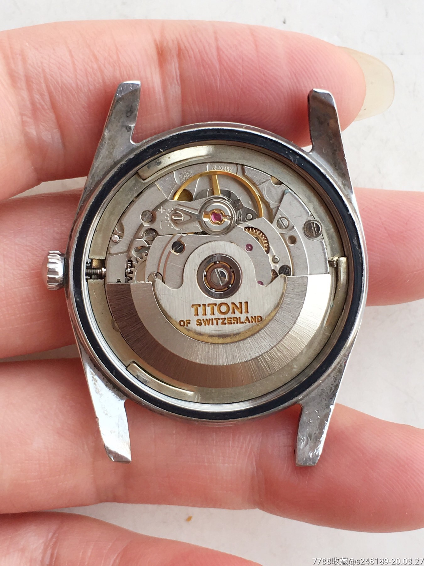 梅花搭瑞士2824机械机芯