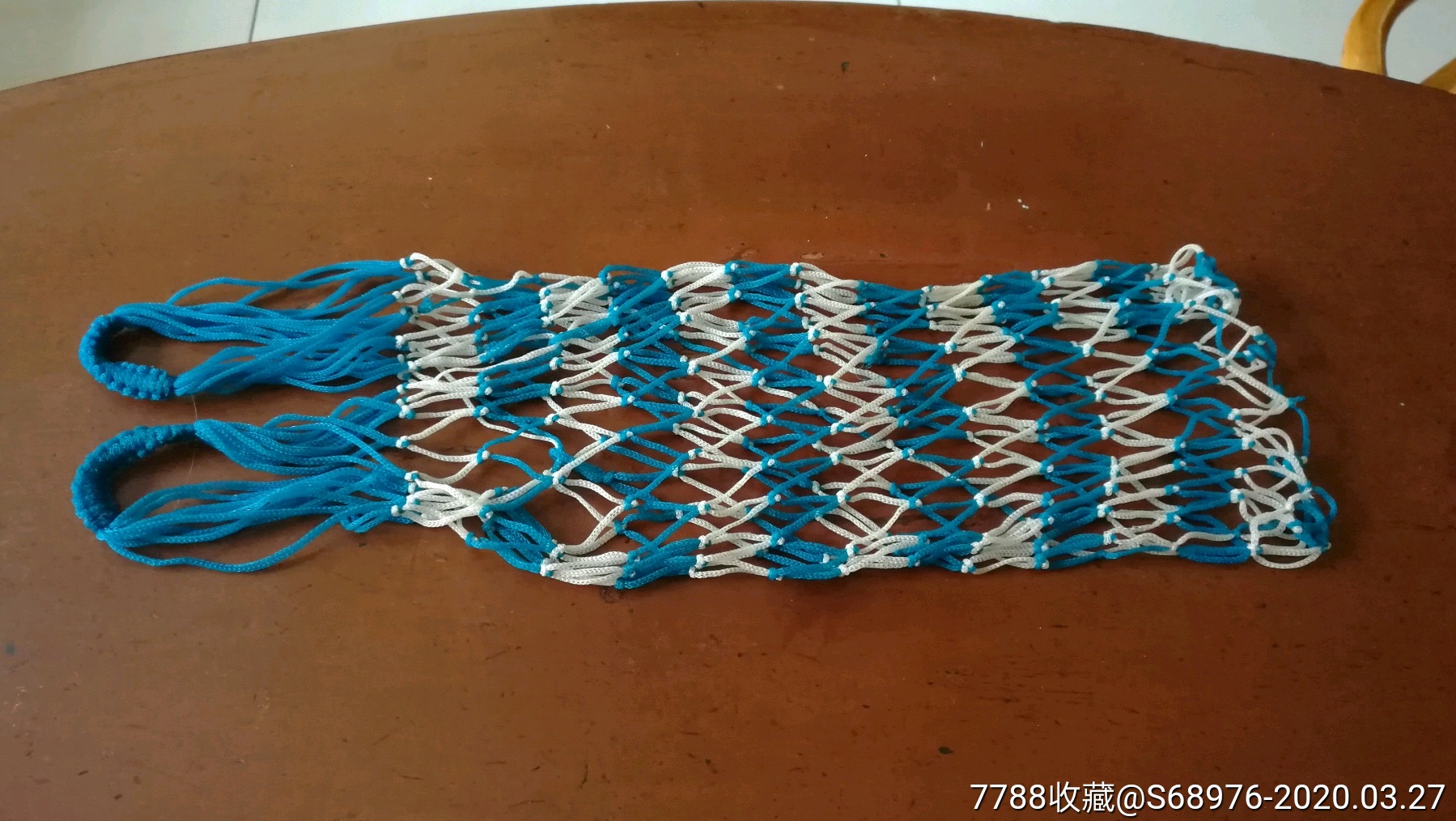 怀旧老物件,六七十年代购物用的网兜,品如图,全长50cm,无破损,结实