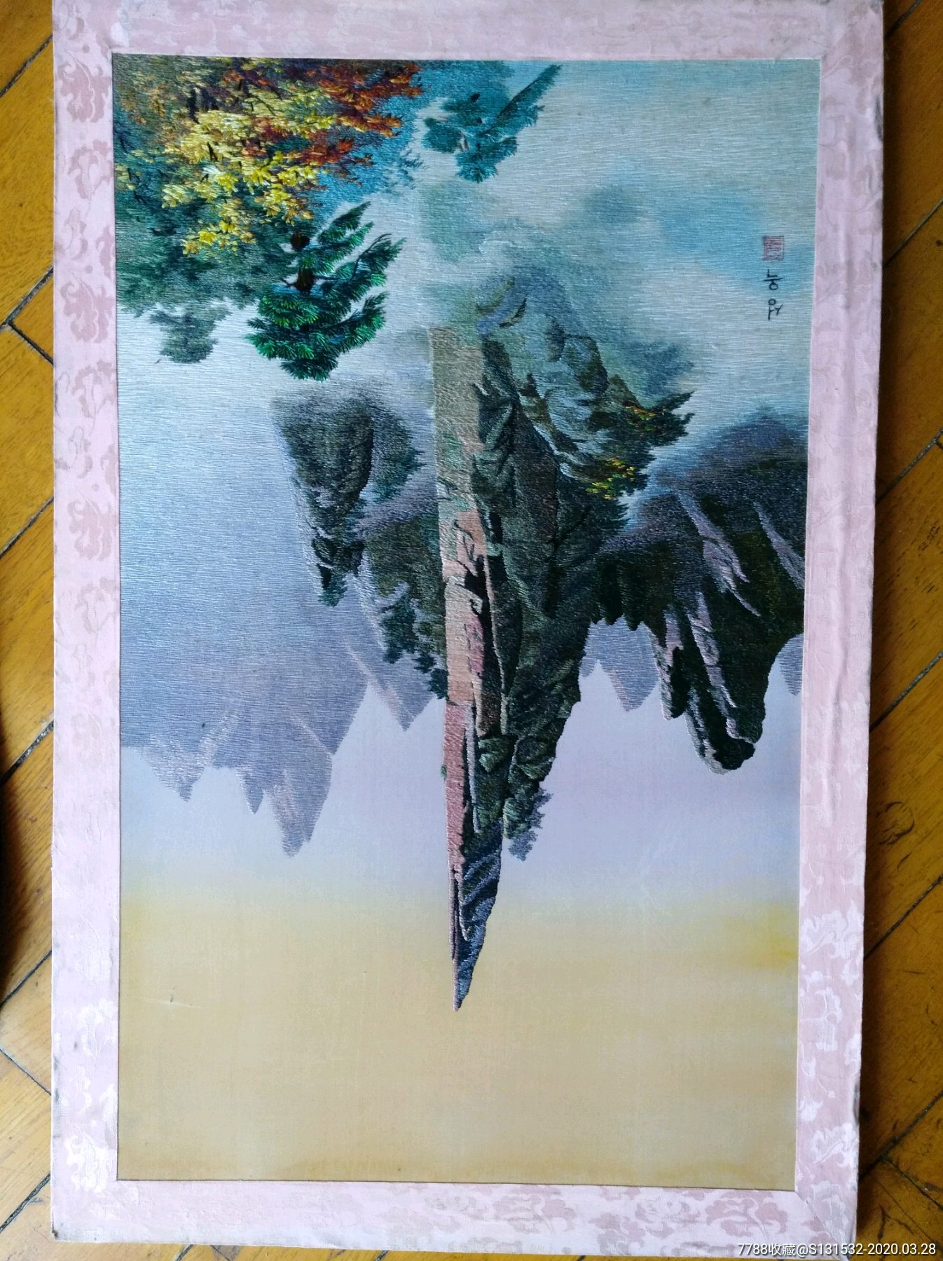 七十年代朝鲜刺绣