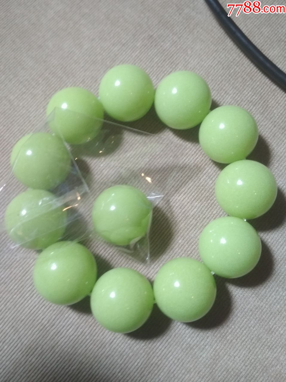 精品夜明珠手串2.2cm(高亮)_其他宝石_第1张_7788老玩具收藏