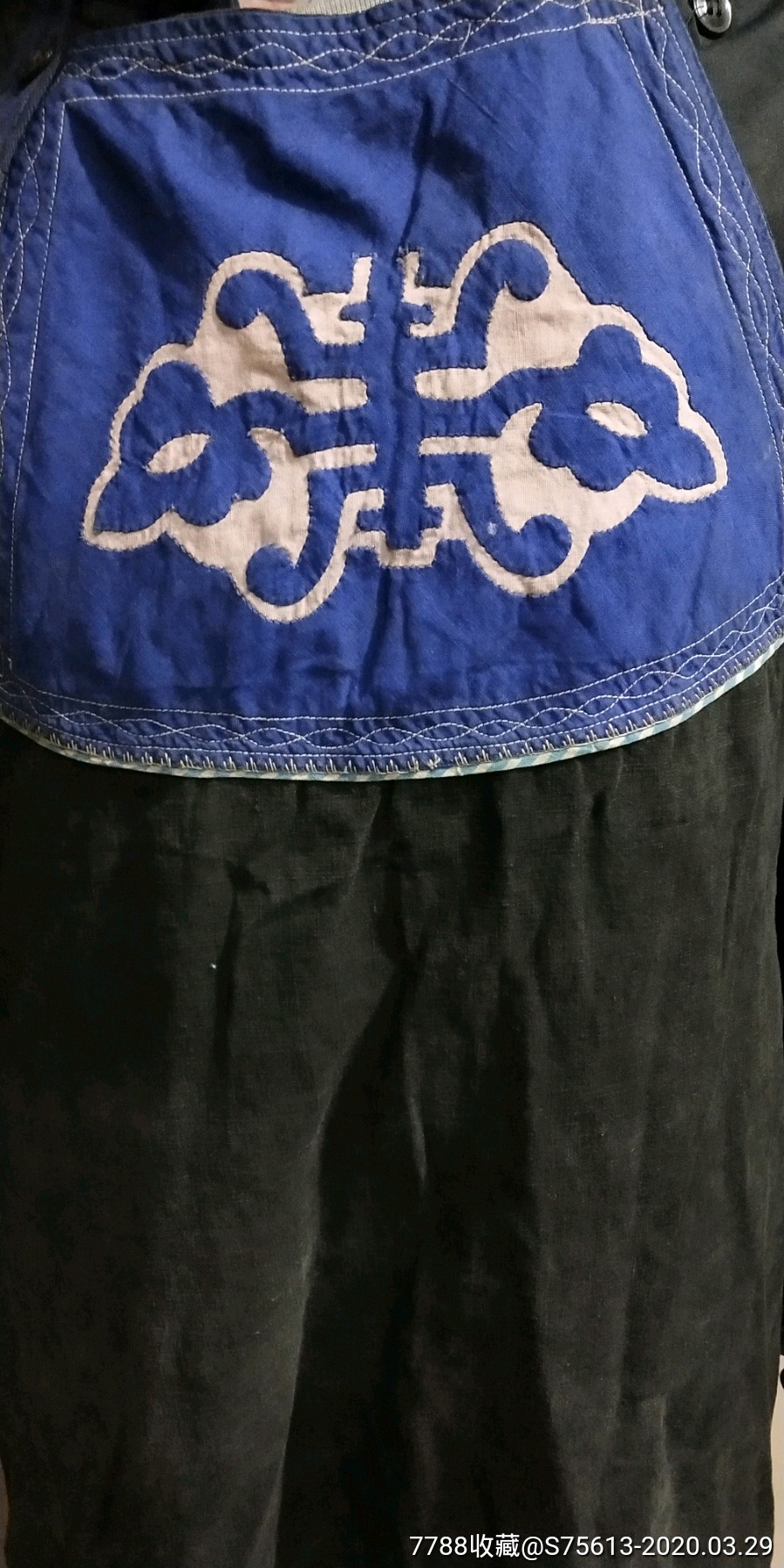 精品蜡染布围裙