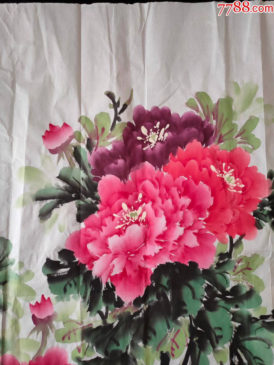 首页 零售 花鸟国画原作 >> 陈芬清老师手绘真迹【唯有牡丹真国】买家