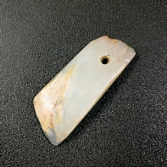 甘肃齐家文化4000年玉刀9.