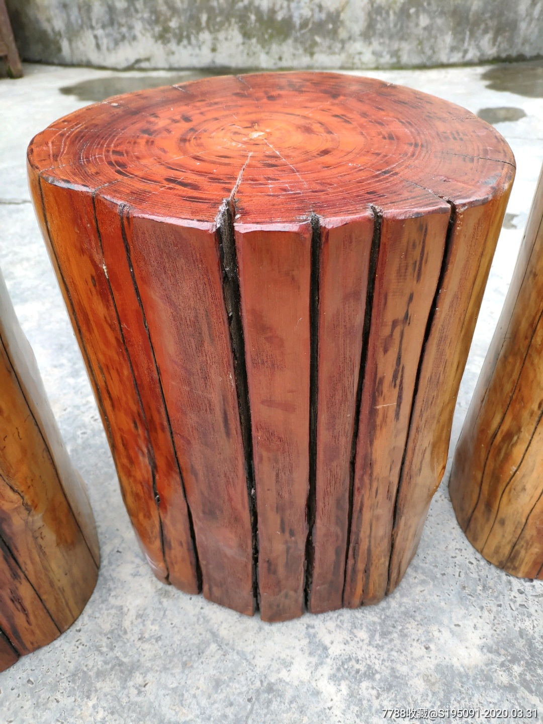 血椿木墩子木凳子花几花架4个