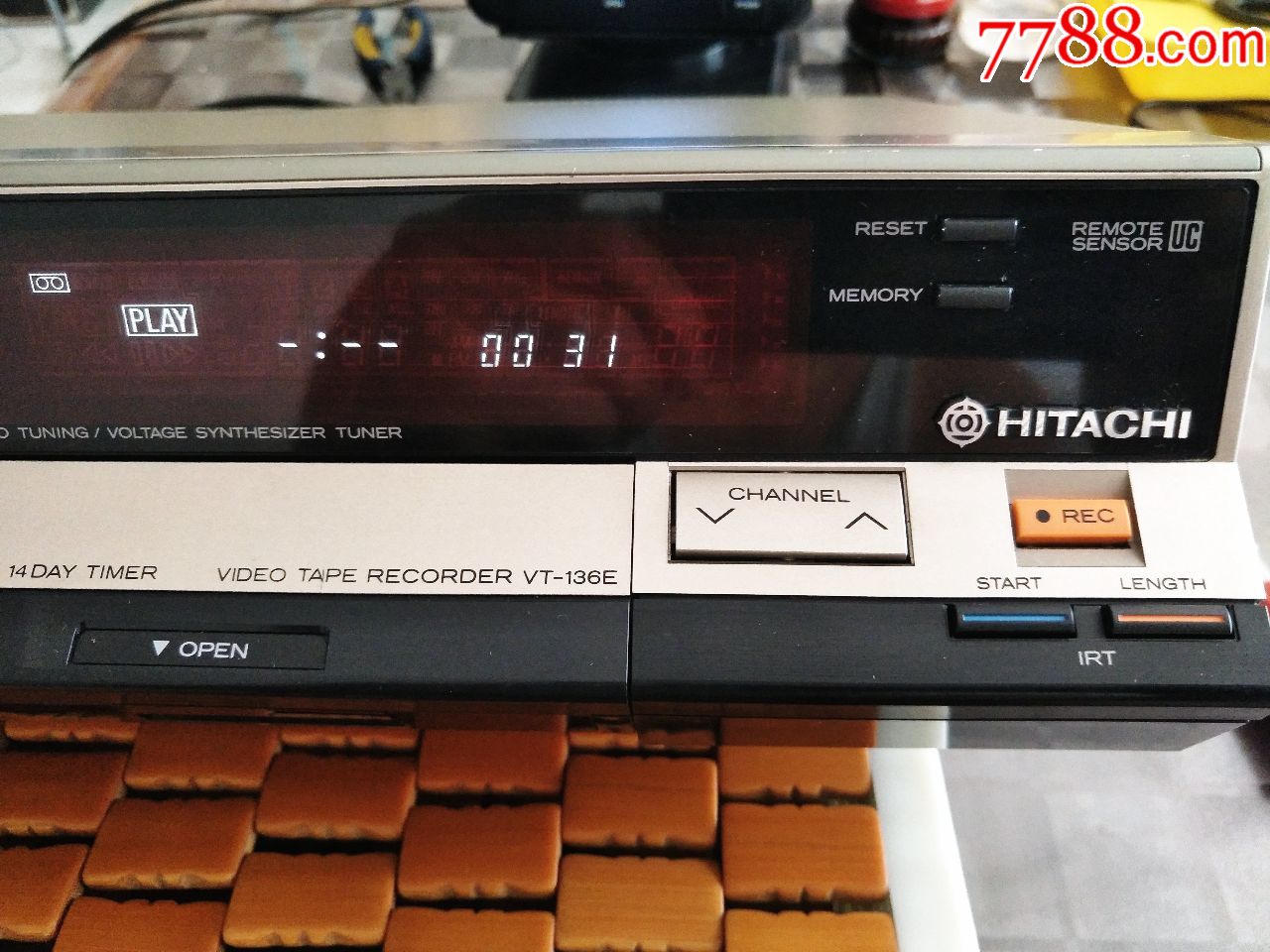 日立vt-136e录像机