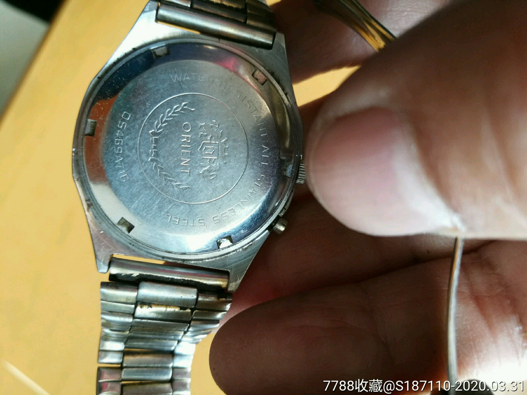 日本生产的双狮牌手表(a716)