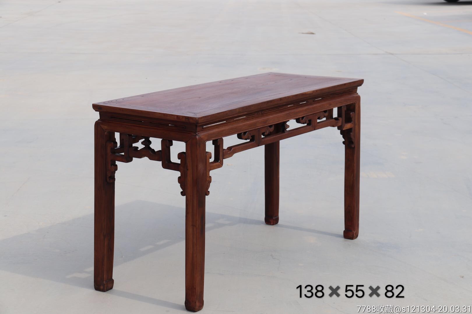 清末榉木画案的画桌老桌子老家具