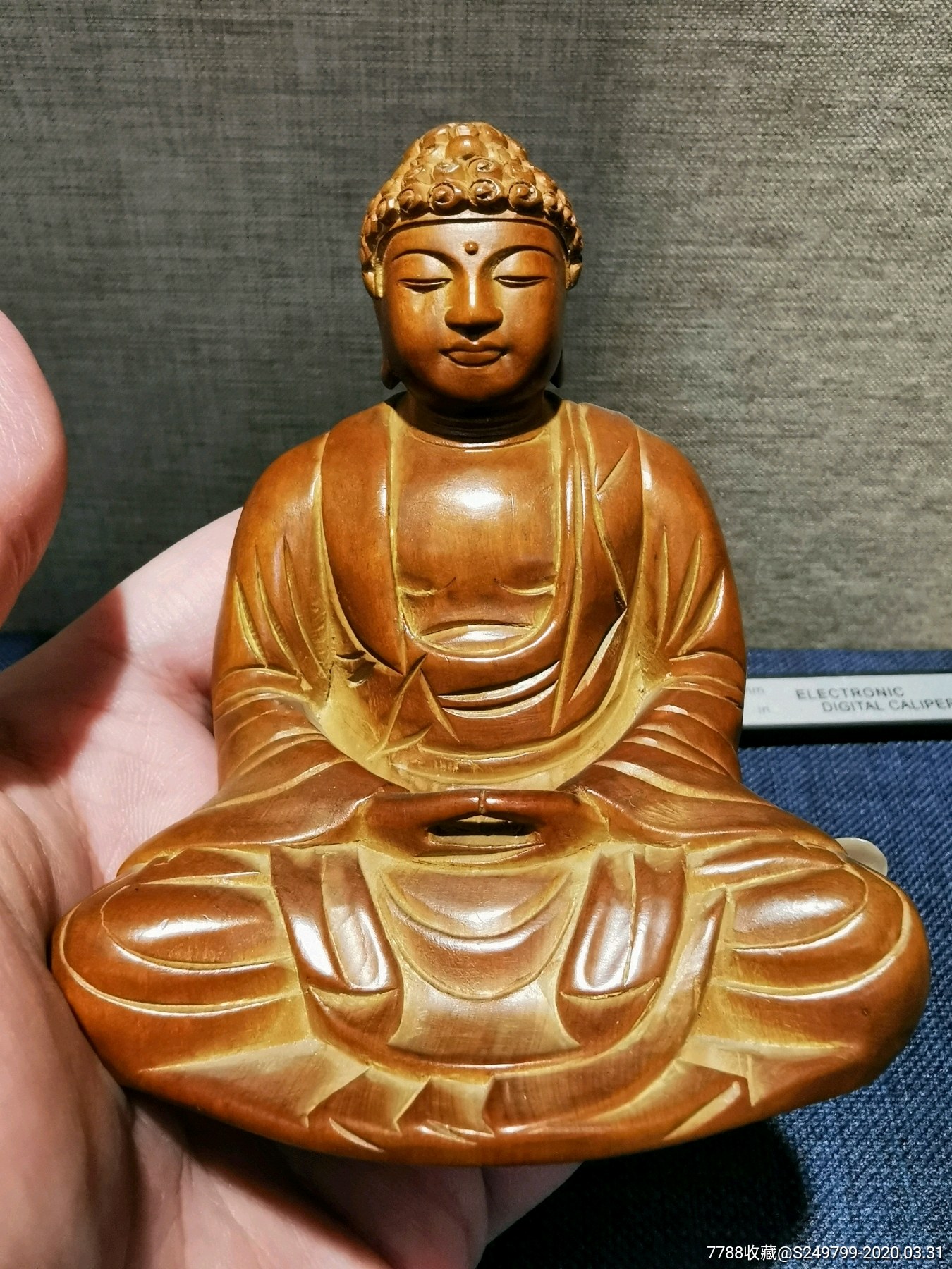 民国黄杨木雕佛造像_木佛像/人像_古玩老货点【7788收藏__收藏热线】