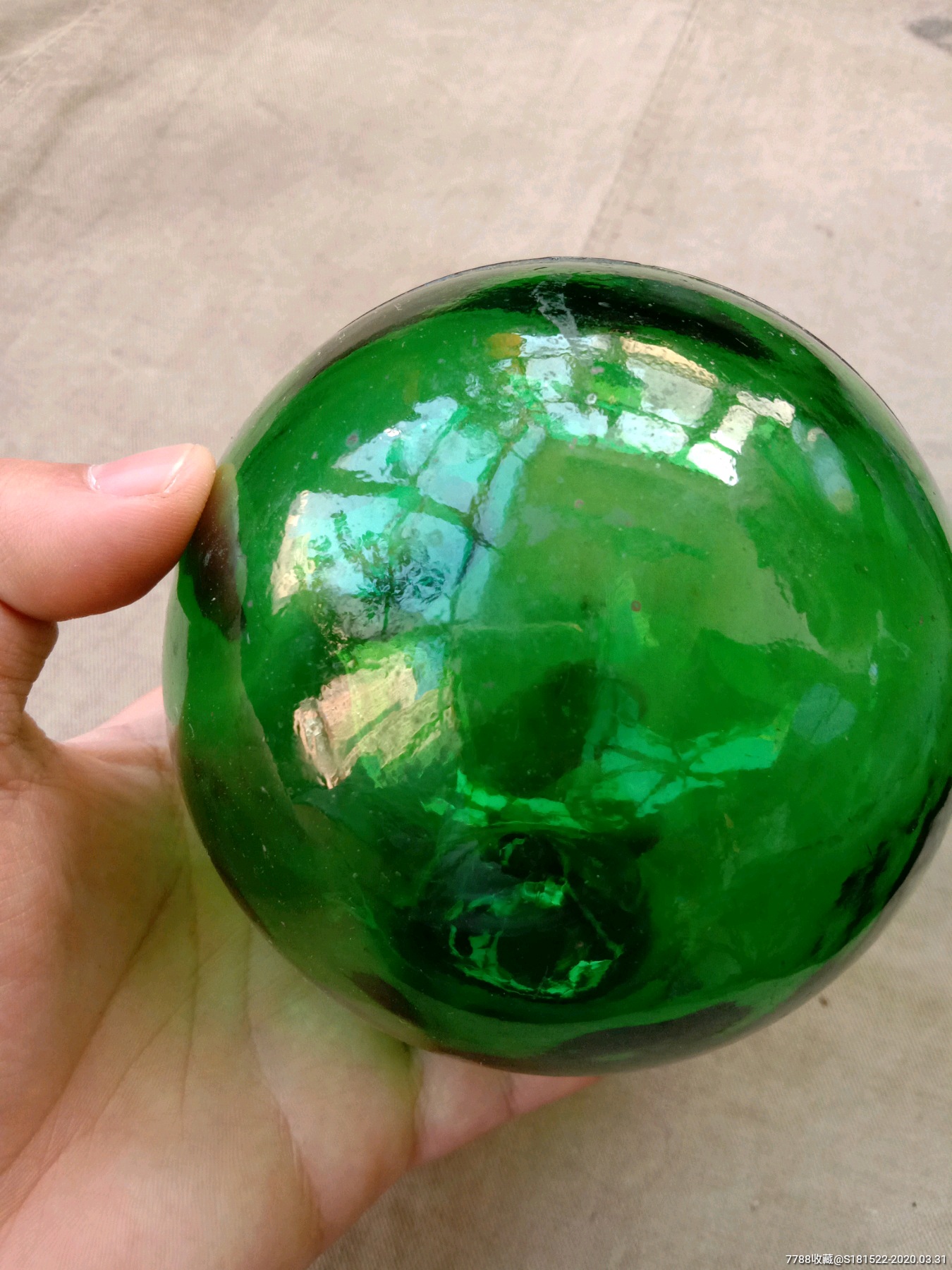 vintage老琉璃球琉璃玩具八十年代老物件收藏