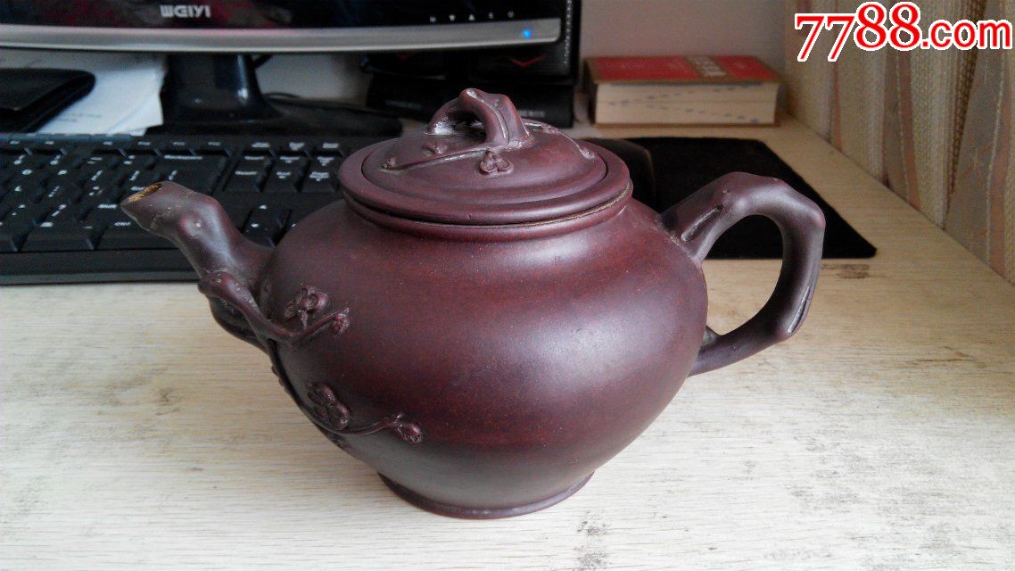 傅红仙梅花壶_紫砂壶_鉴别图片_收藏价格_7788陶器收藏