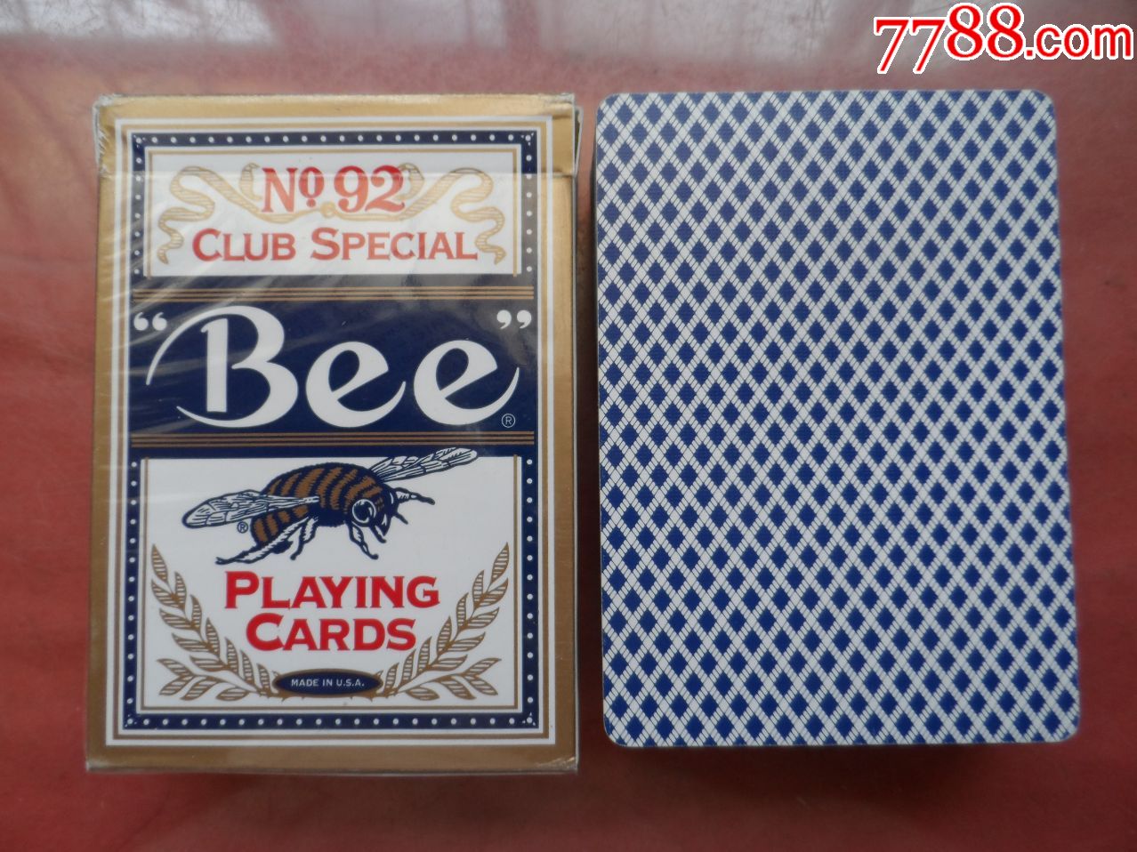 蜜蜂扑克牌一副以图片为准4