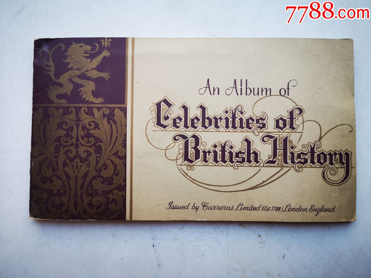 英国历代名人烟卡集_价格1200元【喜宝堂】_第1张_7788收藏__收藏热线