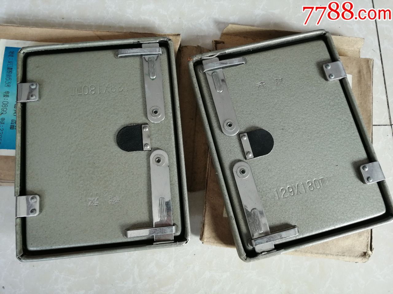 x射线暗匣2个和售,原盒品好