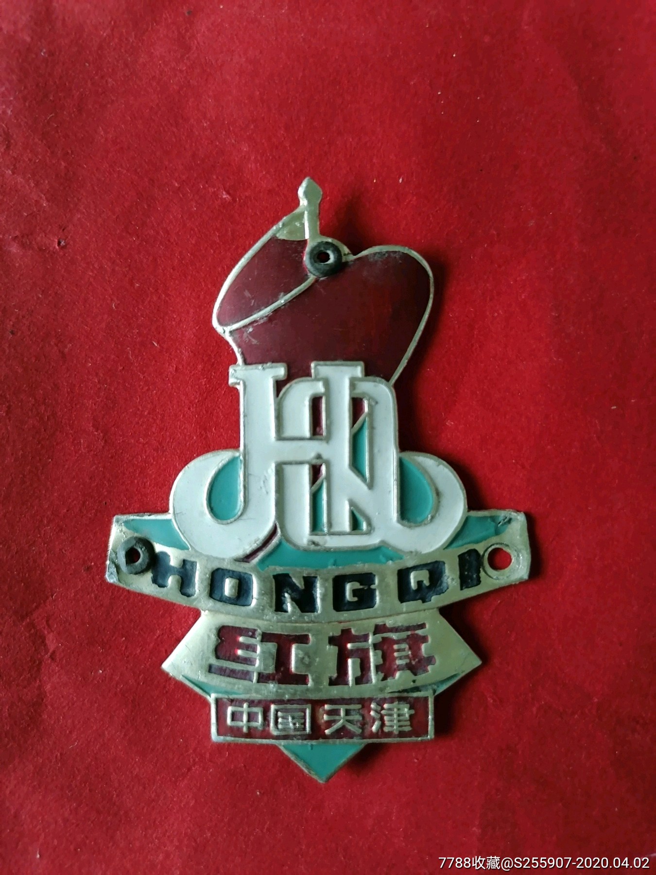 自行车标——红旗