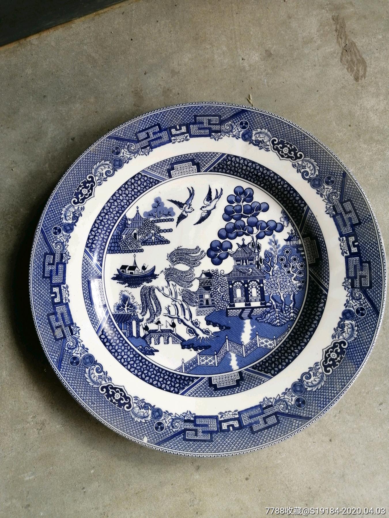 青花大盘