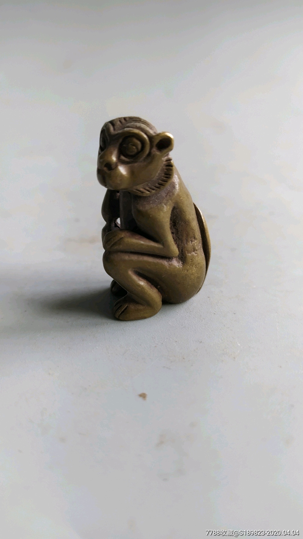 黄亮包浆小铜猴_价格100.0000元_第1张_7788收藏__收藏热线