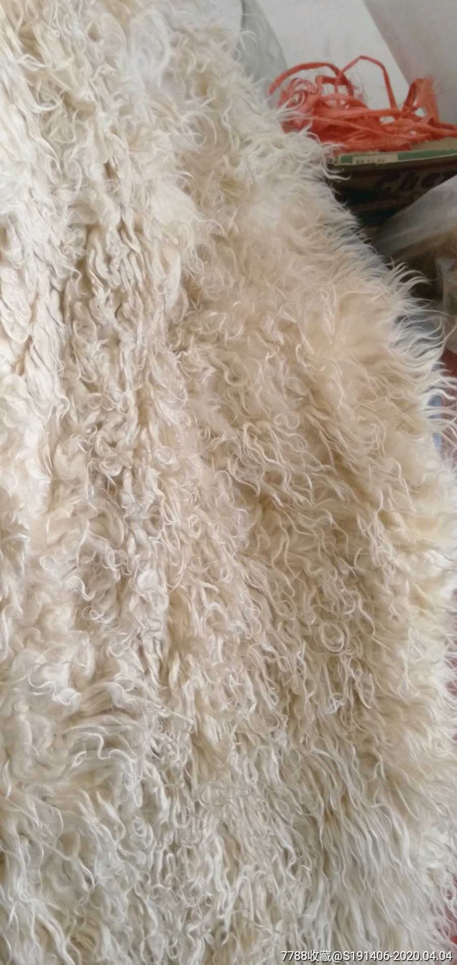 清代滩羊皮缎面大袍