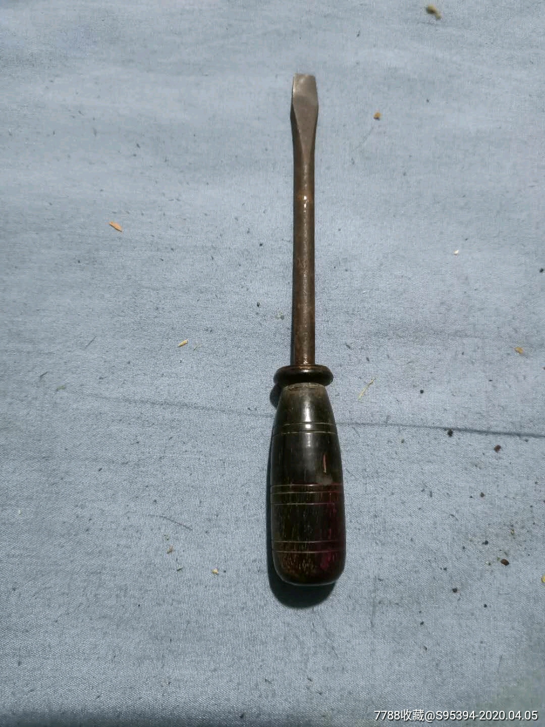 民国牛角把工具高13cm