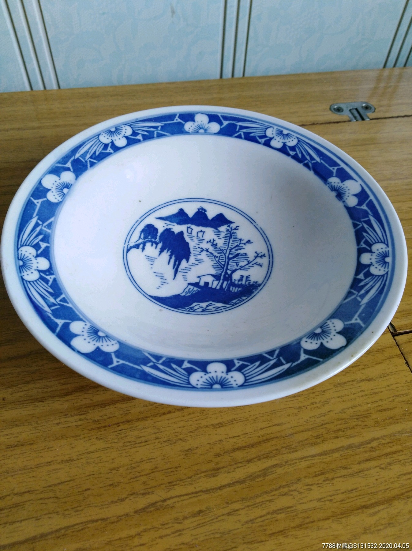 五十年代青花扣肉碗