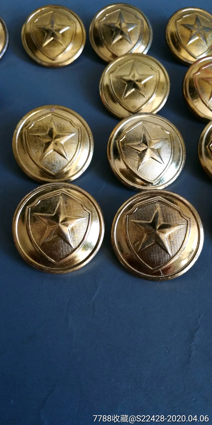 老警察铜扣2套-价格:40元-se72148183-衣扣/纽扣-零售-7788收藏__收藏