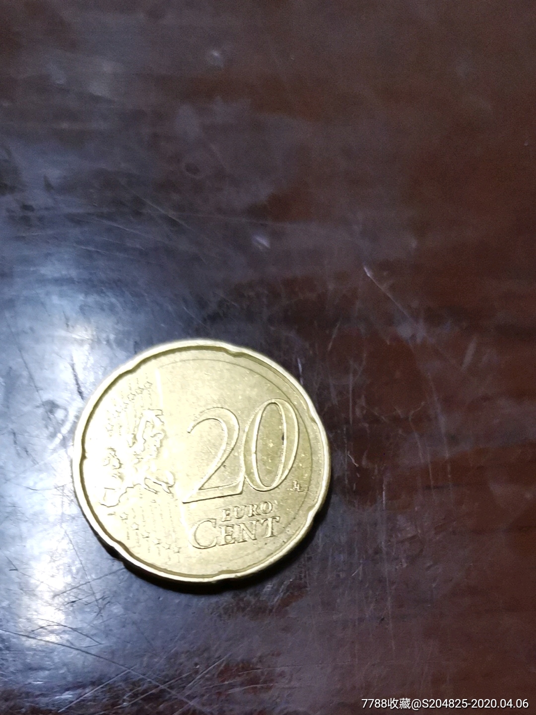 西班牙20欧分硬币小说家塞万提斯