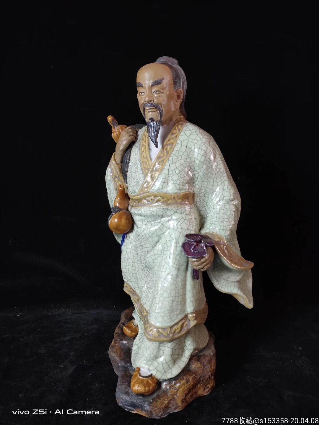 下乡收*代医师华佗人物塑像一尊