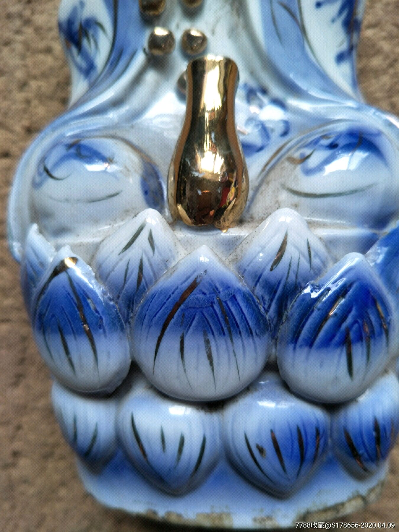 青花观音佛像,_青花瓷【有宝斋】_第6张_7788旧家具收藏