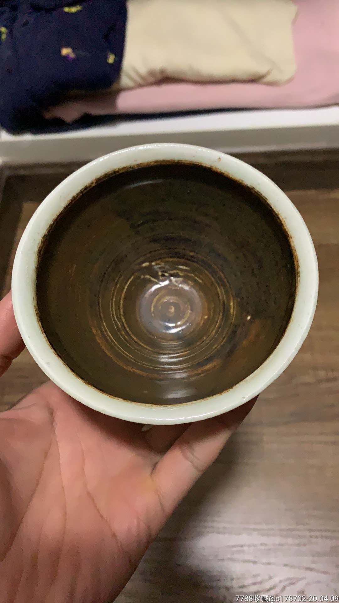 江西一线出土白覆轮茶盏