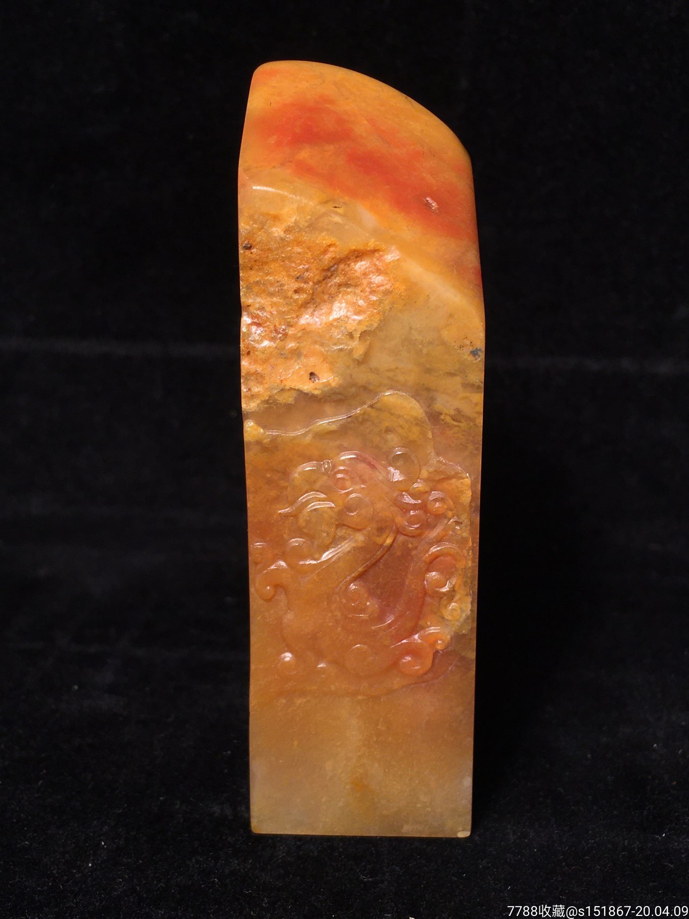 昌化田黄印章144克