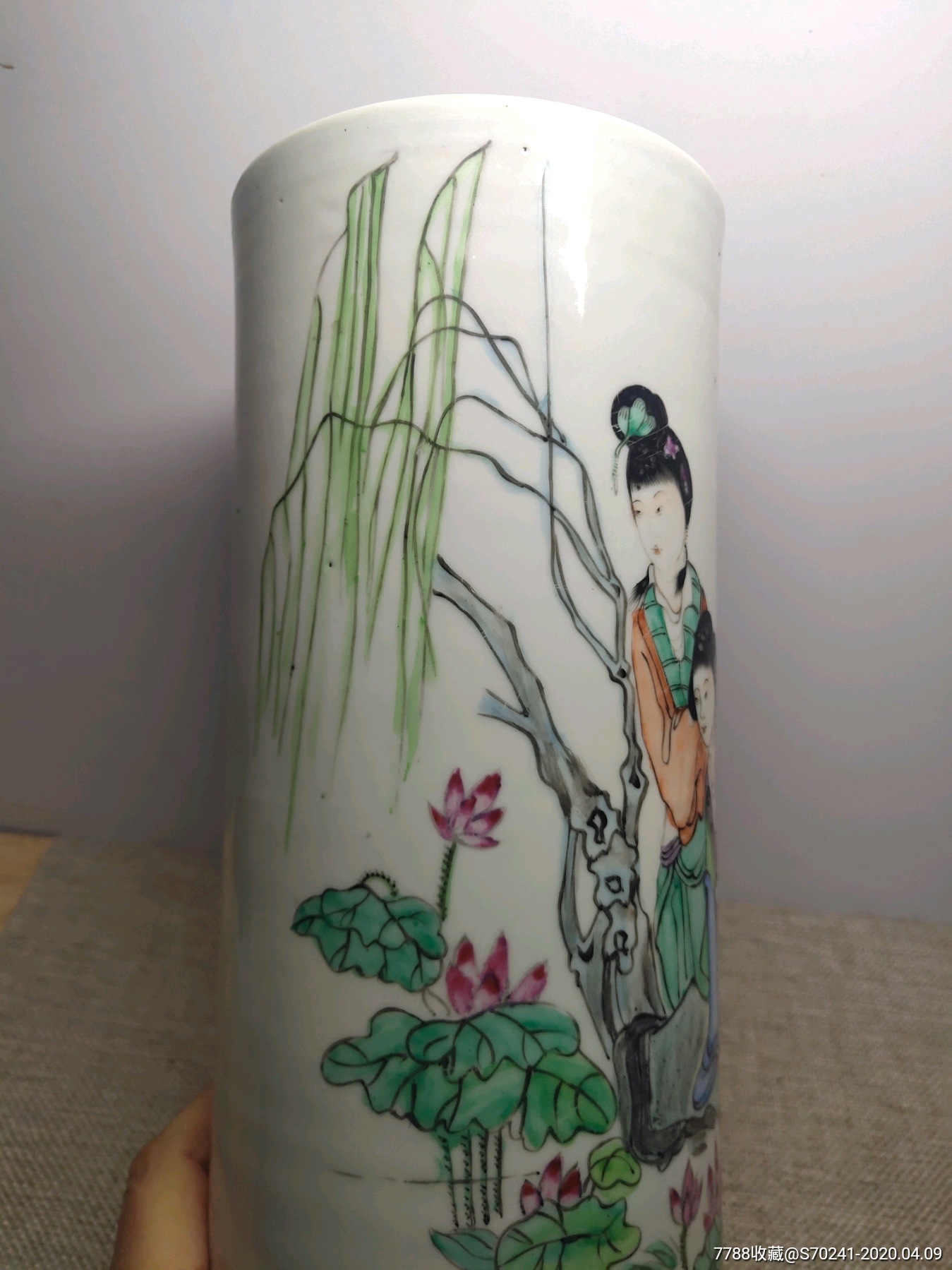 民国名家桐华居大人物帽筒