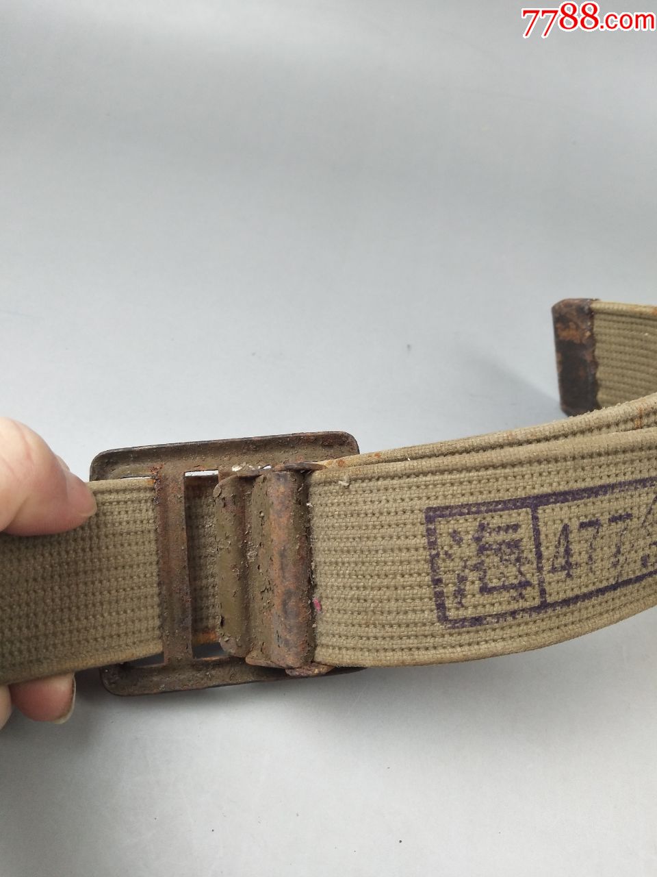 海军布腰带