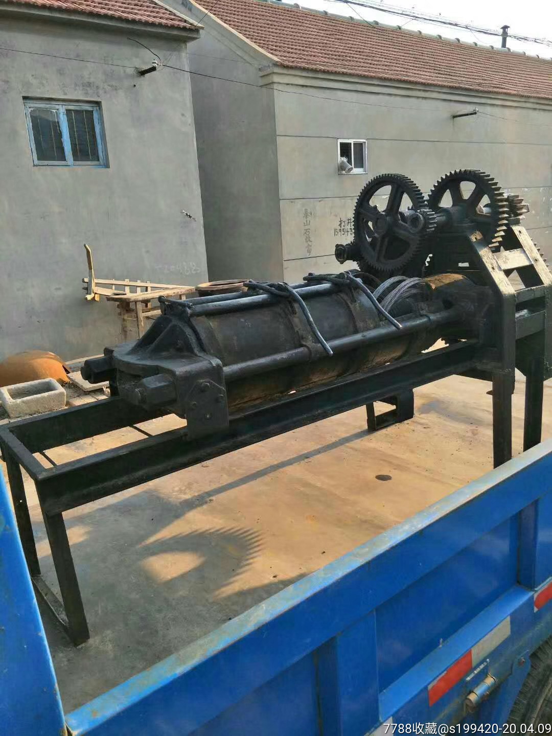 老榨油机正常使用全品包老民俗博物馆必备重约1000斤23000元不议