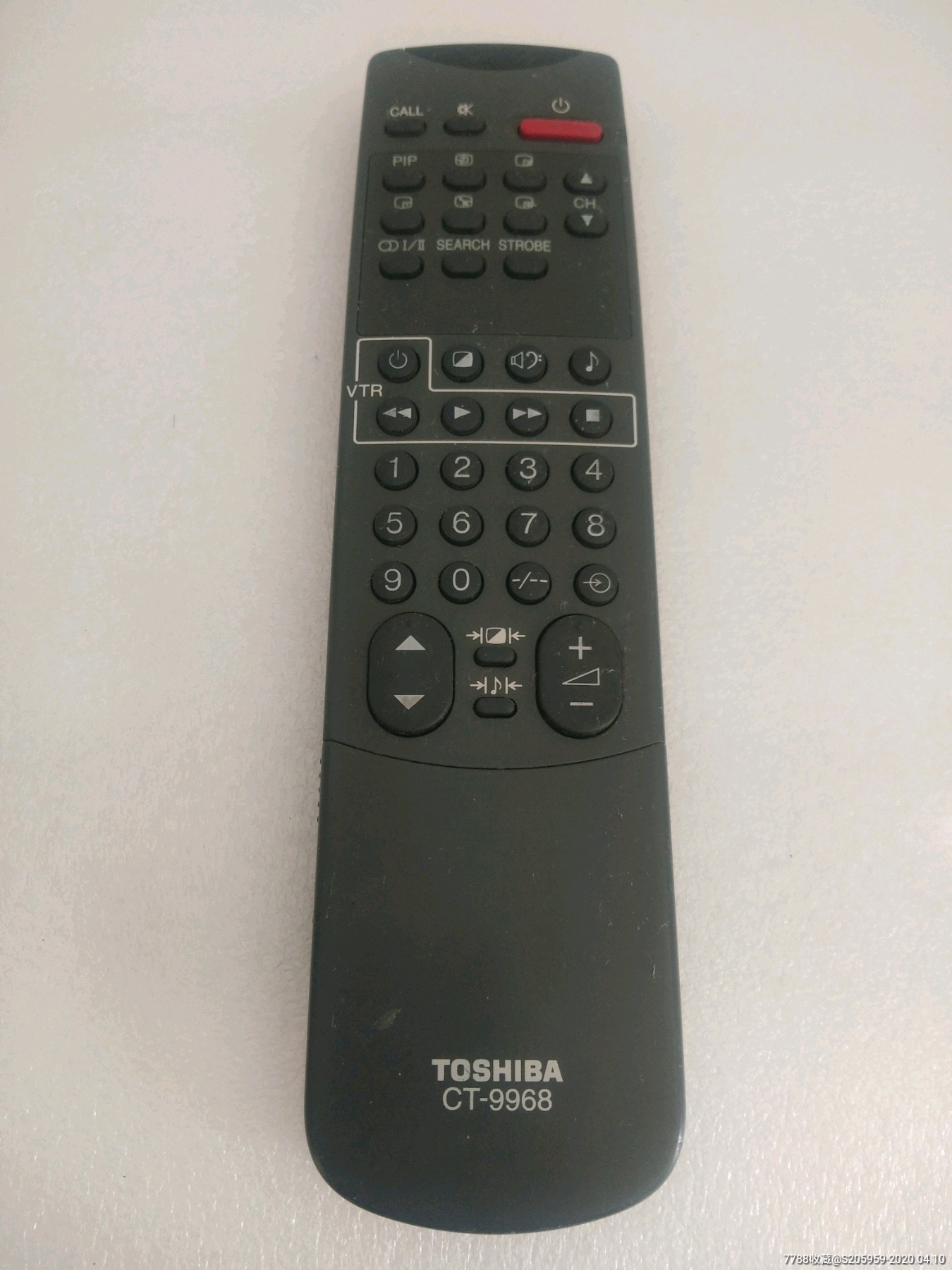 东芝ct9968遥控器-价格:23元-se72236683-电视机-零售-7788收藏__收藏