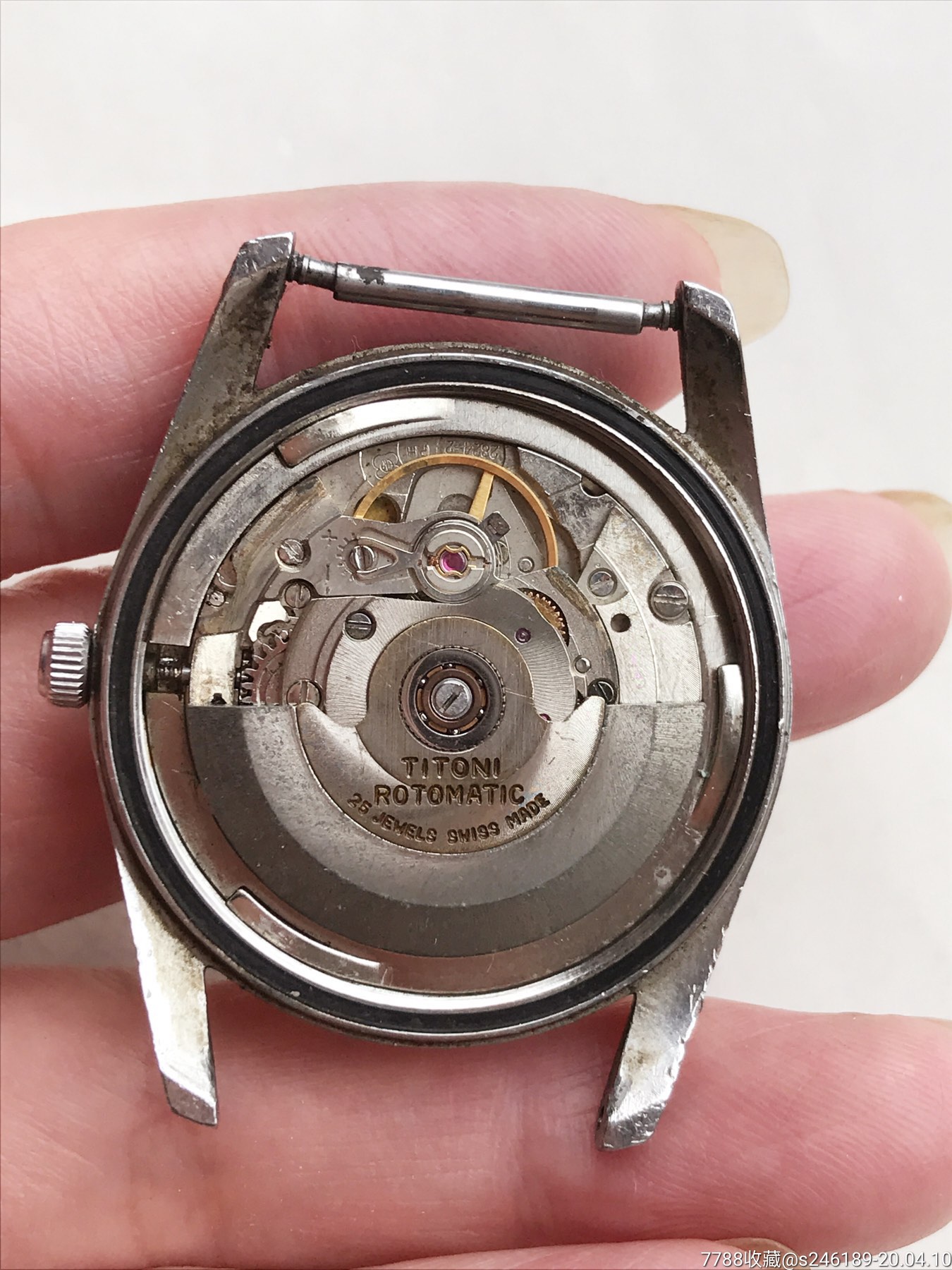 梅花搭瑞士2824机械机芯