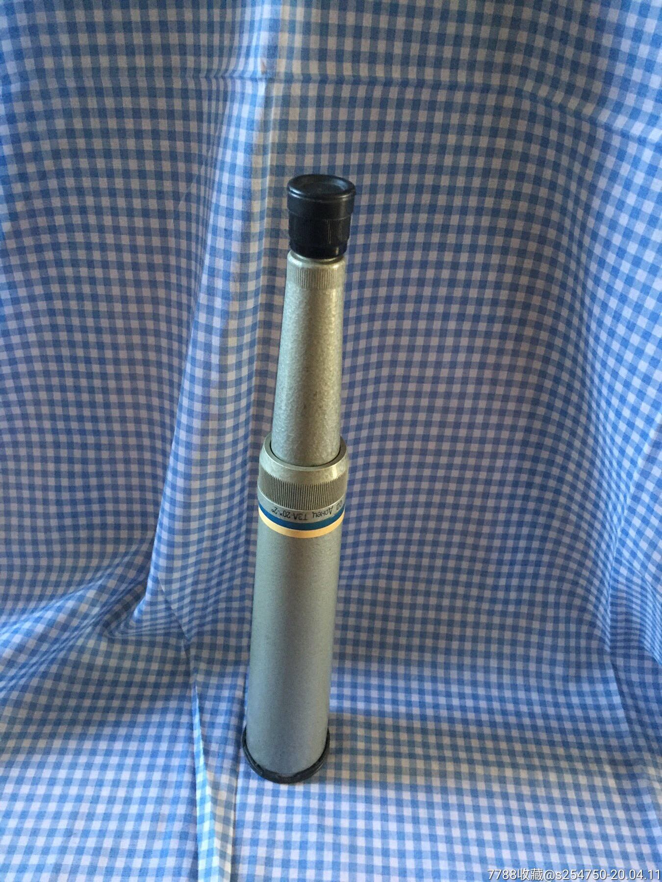 前苏联三节单筒伸缩金属高倍望远镜