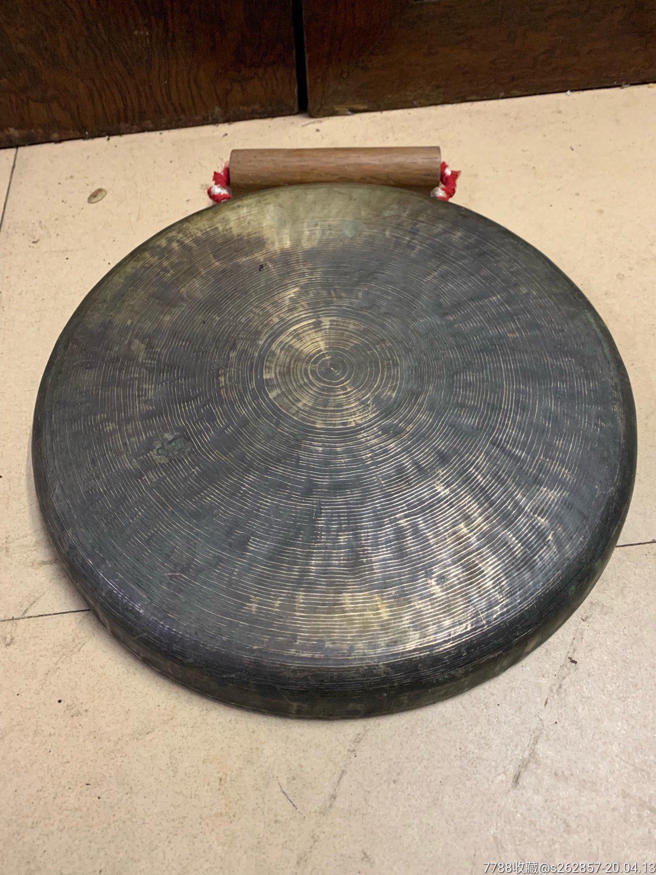 老铜锣民俗老物件