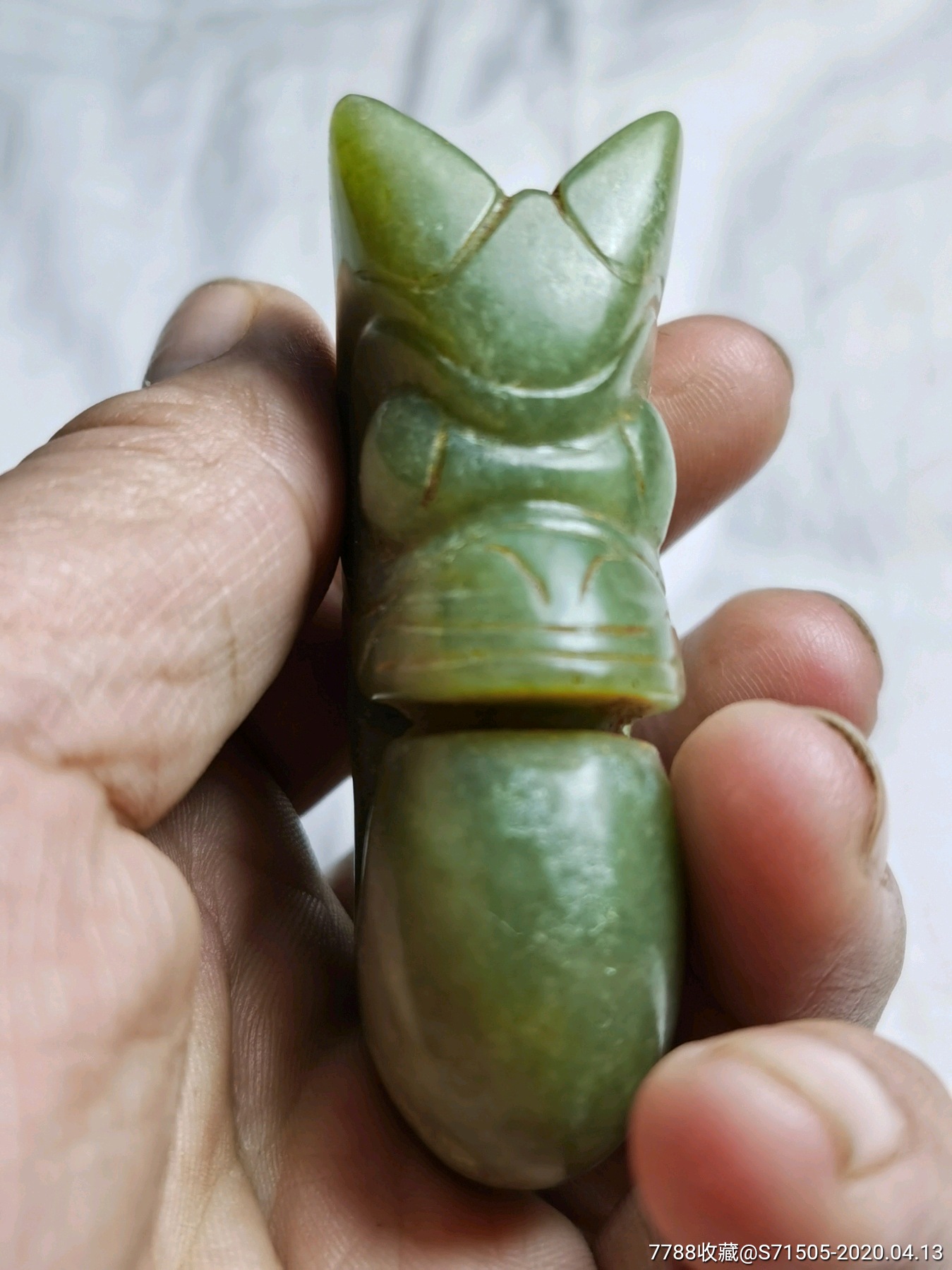 精品老玉猪龙,玉质好,包浆沁色入骨,,,高古玉器红山玉器红山文化