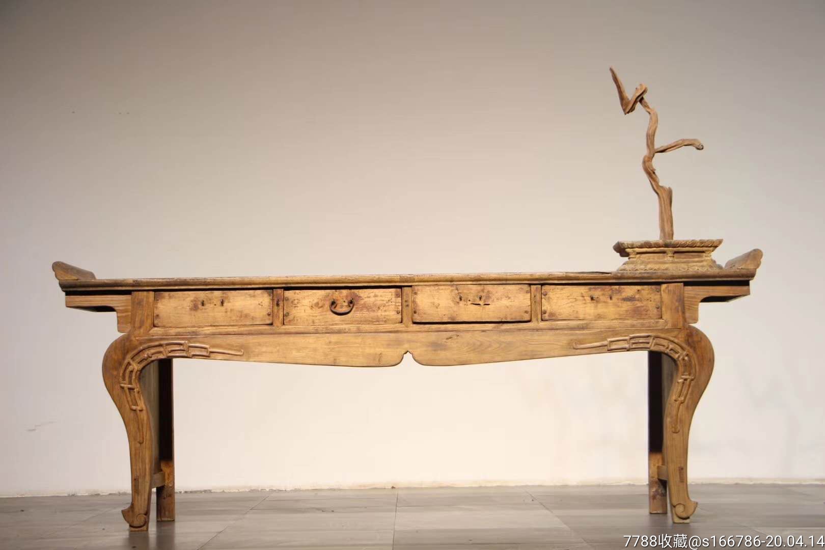 供案明代木质楠木尺寸5386242品相如图茶楼会所摆设